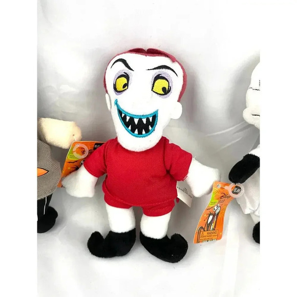 Lot of 5 Disney Nightmare Before Christmas Plush Dolls Lock Mayor Oogie Dr Zero - Picture 2 of 16